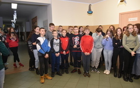 Zdjęcie z wręczenia nagr&oacute;d w konkursie "Moja remiza" 