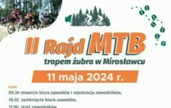 Rajd rowerowy MTB Tropem Żubra, 11 maja 2024 r.