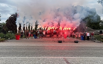 Zdjęcie do Obchody 78.Rocznicy Powstania Warszawskiego w Mirosławcu 