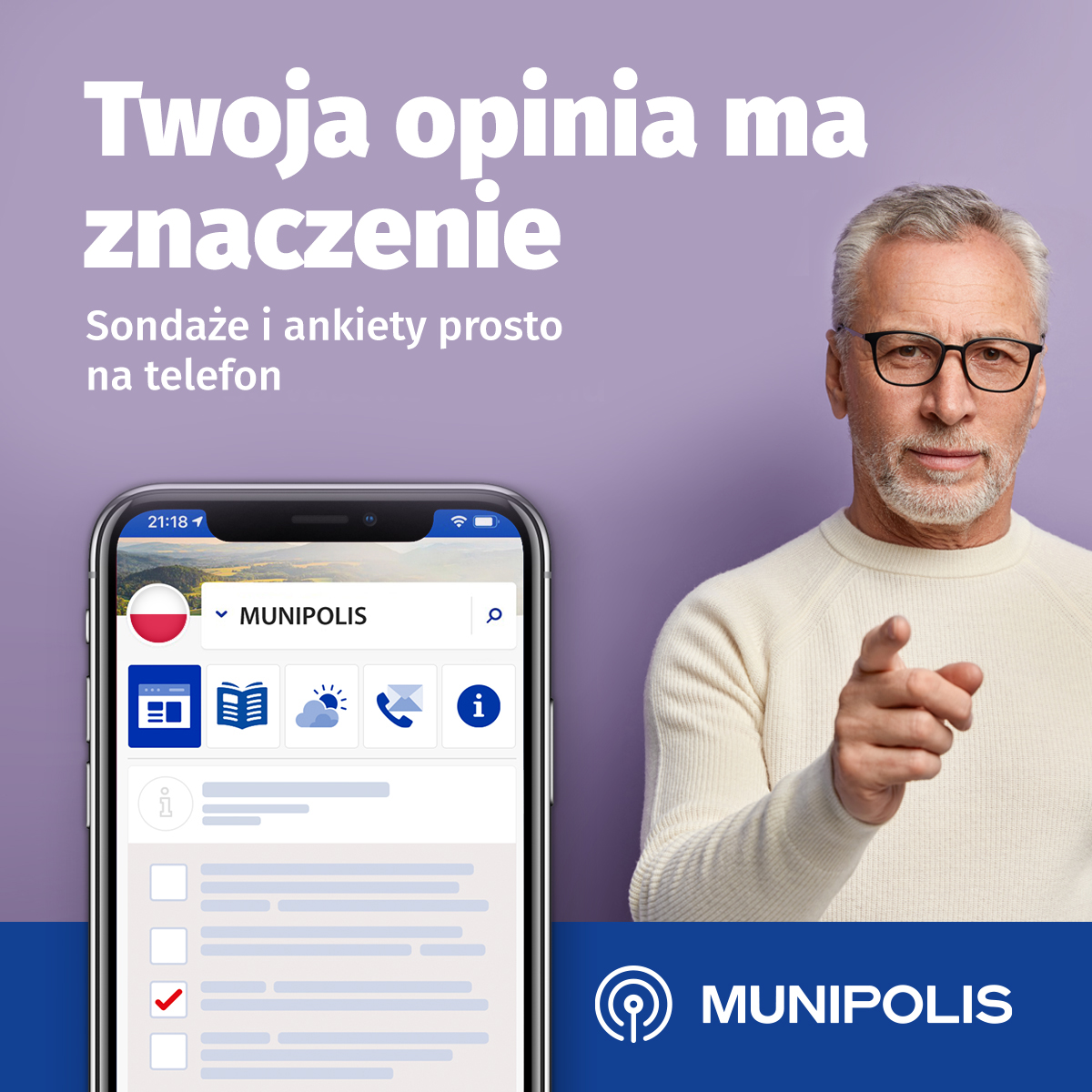 Grafika Twoja opinia ma znaczenie. 