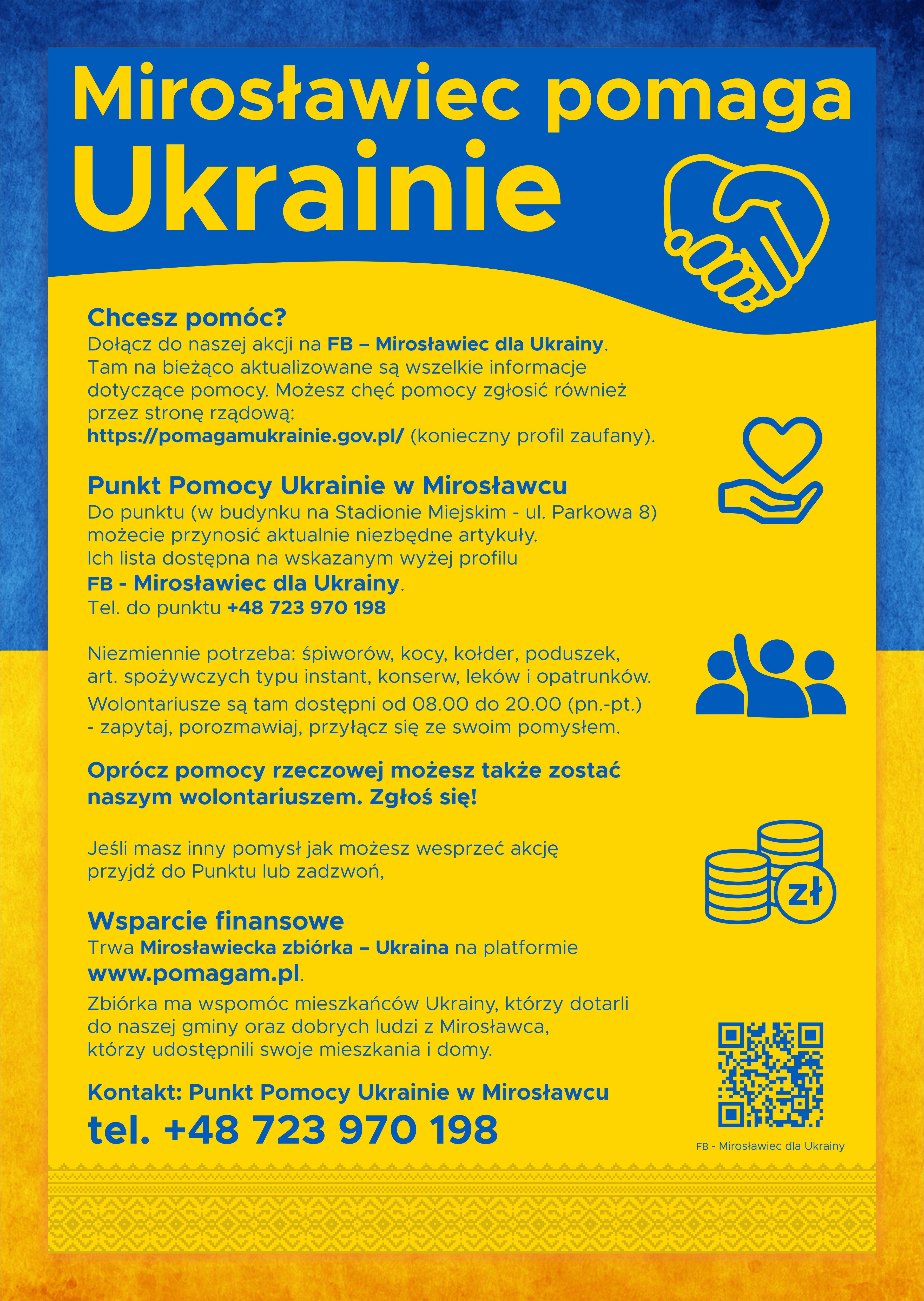 Mirosławiec pomaga Ukrainie