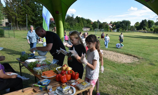 Zawody "Masterchef Mini" podczas "Festynu po zdrowie". 