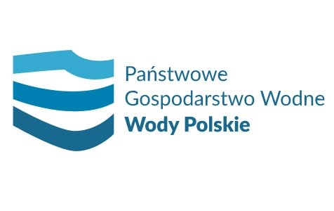 Logo Państwowe Gospodarstwo Wodne Wody Polskie. 