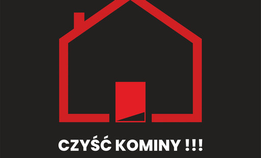 Plakat Sadza płonie. Czad Zabija. Żyj.
