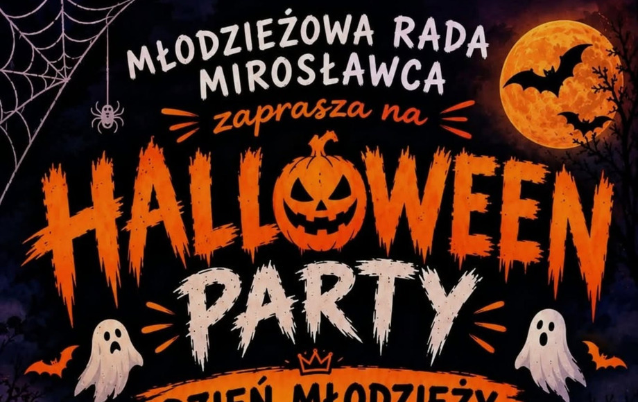 Halloween Party w Mirosławcu dla młodzieży