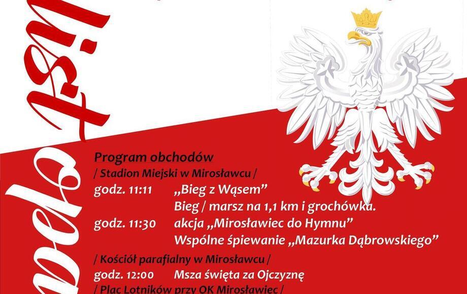 Gminne Obchody Narodowego Święta Niepodległości w Mirosławcu